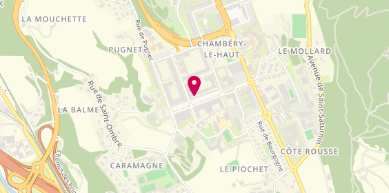 Plan de DECHANDON Catherine, 268 Avenue d'Annecy, 73000 Chambéry