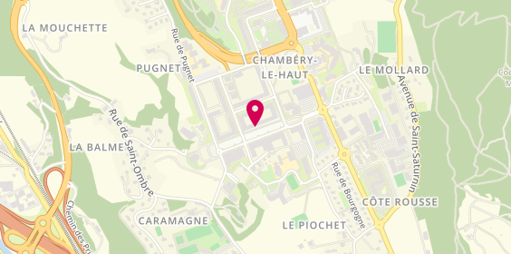 Plan de RABER BERNOLLIN Marlies, 248 Avenue d'Annecy, 73000 Chambéry