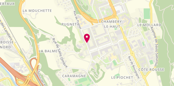 Plan de LELIEVRE Ahcene, 76 Rue de Pugnet, 73000 Chambéry