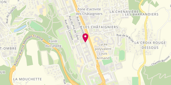 Plan de KRETTNICH Alice, 349 Rue du Bertillet, 73000 Chambéry