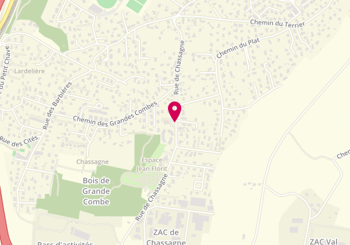 Plan de MURARO Sylvie, 47 Rue de Chassagne, 69360 Ternay
