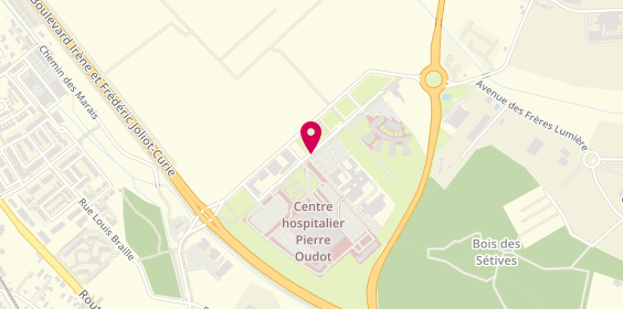 Plan de LALLOT Aurélie, 60 Avenue du Medipole, 38300 Bourgoin-Jallieu