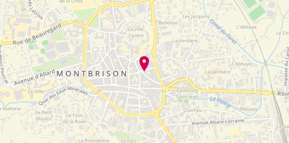 Plan de PEILLON Christelle, 2 Rue de la Mûre, 42600 Montbrison