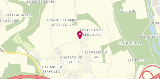 Plan de DRILLAUD Thibault, 596 Chemin de la Fontaine, 73290 La Motte-Servolex