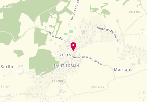 Plan de GONTHIER Lilian, 20 Route de Mornant, 69440 Chabanière