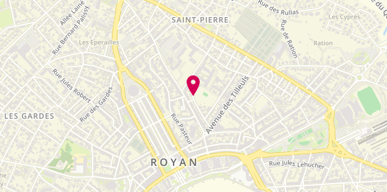 Plan de NADEAU Florian, 41 Rue de la Terrasse, 17200 Royan