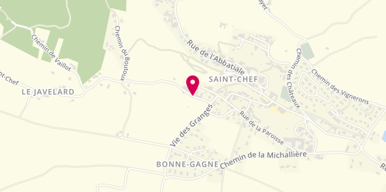 Plan de ARMANET Corinne, 88 Chemin du Rivier de Saint-Chef, 38890 Saint-Chef