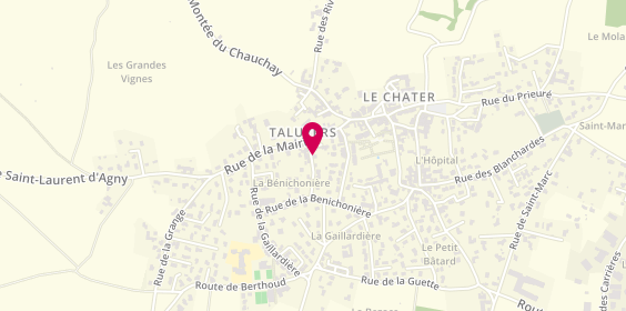 Plan de ASPAR Cédric, 215 Rue Sainte Agathe, 69440 Taluyers