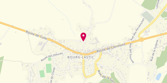 Plan de ROBERT Frédérique, 3 Route des Granges, 63760 Bourg-Lastic