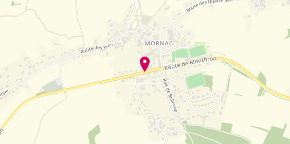 Plan de DUSSAIGNE Line, 17 Route de Montbron, 16600 Mornac