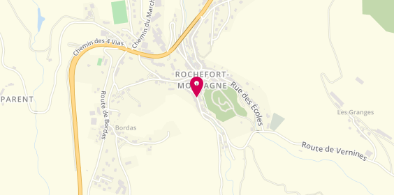 Plan de WALOTKA Kim, Route du Mont Dore, 63210 Rochefort-Montagne
