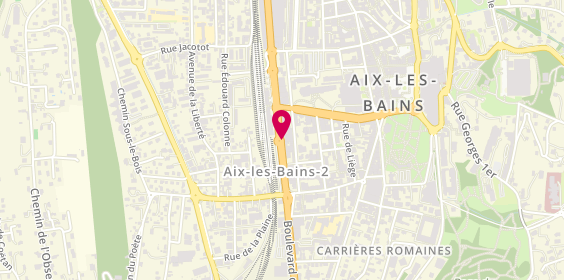 Plan de CHAMBAT Emmanuelle, 501 Boulevard du President Wilson, 73100 Aix-les-Bains