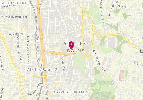 Plan de PERRISSOUD Chloé, 2 Place du Revard, 73100 Aix-les-Bains