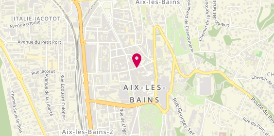 Plan de BOCQUET-TRICOT Evelyne, 9 Rue Dacquin, 73100 Aix-les-Bains