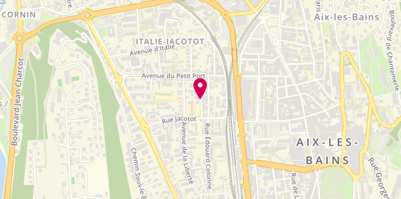 Plan de ABBANE RONCATO FARÈS, 19 Bis Rue Gambetta, 73100 Aix-les-Bains