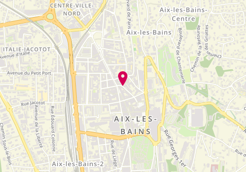 Plan de RATAJCZAK Julie, 11 Rue de la Chaudanne, 73100 Aix-les-Bains
