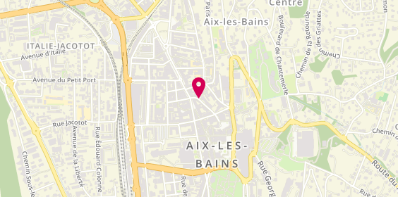 Plan de MILAN Laetitia, 11 Rue de la Chaudanne, 73100 Aix-les-Bains