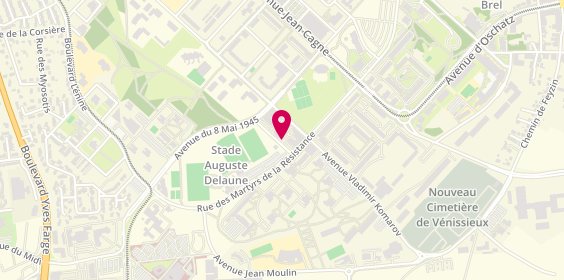 Plan de LAKEHAL Sonia, 8 Rue Gabriel Bourdaria, 69200 Vénissieux