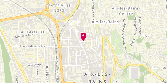 Plan de GRENIER Sandrine, 9 Rue Cabias, 73100 Aix-les-Bains
