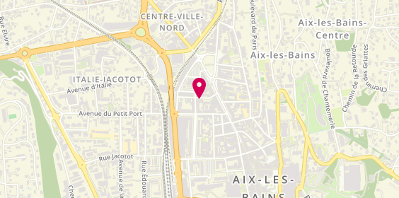 Plan de LESTRA Emilie, 9 Rue de France, 73100 Aix-les-Bains