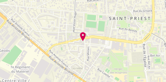 Plan de ALUNNI Sophia, 3 Rue du Docteur Gallavardin, 69800 Saint-Priest
