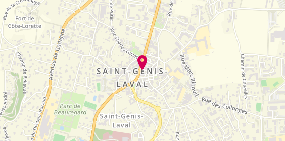 Plan de AVILES Jérémy, 2 Rue de la Liberte, 69230 Saint-Genis-Laval