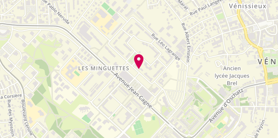 Plan de ROUSSEL Patrice, 15 Rue Georges Lyvet, 69200 Vénissieux