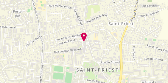 Plan de CHARRONDIERE Isabelle, 4 Rue Payet, 69800 Saint-Priest