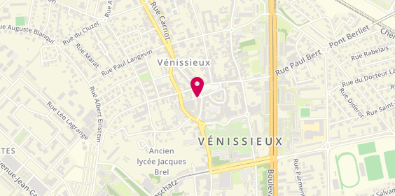 Plan de MAZZI Audrey, 2 Place Henri Barbusse, 69200 Vénissieux
