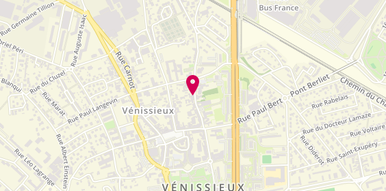 Plan de NDEUMO Cendrine, 44 Rue Victor Hugo, 69200 Vénissieux
