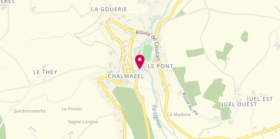 Plan de BAROU Amandine, Le Bourg, 42920 Chalmazel-Jeansagnière