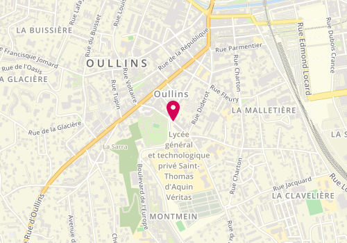 Plan de MOLINA Y'CASTELLO Enrique, 27 Rue du Perron, 69600 Oullins