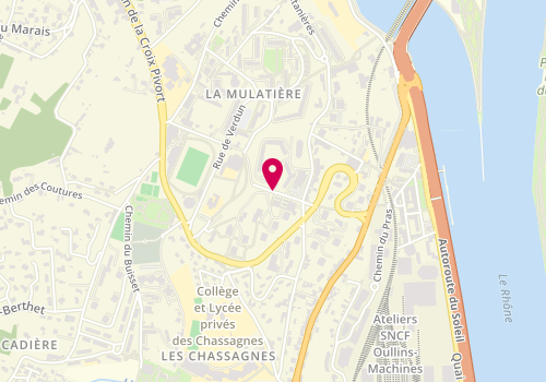 Plan de DI Palma Nathalie, 5 Chemin de la Bastéro, 69350 La Mulatière
