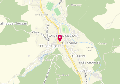 Plan de DUMOULIN Lucie, 1 Route de Saint Georges, 42890 Sail-sous-Couzan