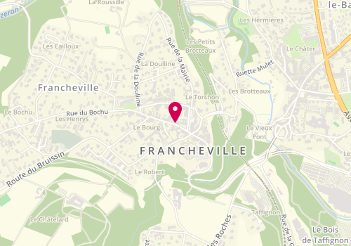 Plan de MARTEL Blandine, 78 Grande Rue, 69340 Francheville