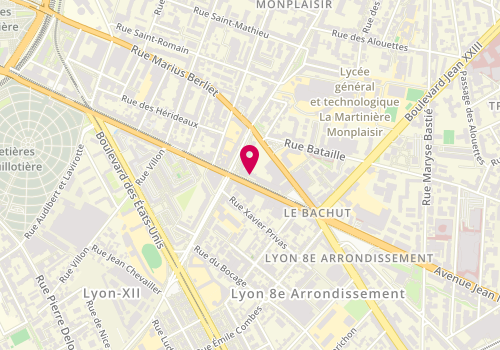 Plan de HAJJAJI Mohammed, 319 Bis Avenue Berthelot, 69008 Lyon