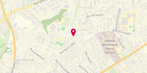 Plan de GRENETIER-MAITRE Brigitte, 8 Bis Rue de la Garenne, 69005 Lyon