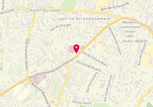 Plan de SANSO Camille, 64 Rue Commandant Charcot, 69005 Lyon