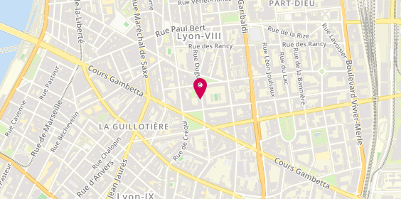 Plan de GELAS Mathilde, 306 Rue Duguesclin, 69003 Lyon