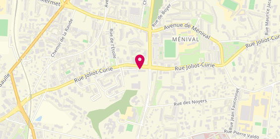 Plan de GEOFFROY Manon, 137 Rue Joliot Curie, 69005 Lyon