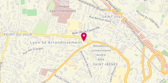 Plan de FONTAN Frédéric, 28 Rue Commandant Charcot, 69005 Lyon