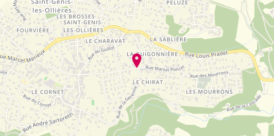 Plan de BAECHLE Laurent, 23 A Rue Marius Poncet, 69290 Grézieu-la-Varenne