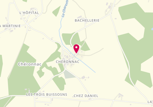 Plan de RIVAUD Cécile, 1 Route de la Charente, 87600 Chéronnac