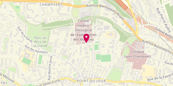Plan de ALLAIS Frédéric, 84 Rue du Docteur Edmond Locard, 69005 Lyon