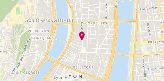Plan de DEMORE Diane, 54 Rue de Brest, 69002 Lyon