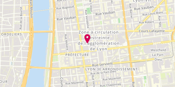 Plan de RAZAFIARISON Diane, 168 Rue Vendôme, 69003 Lyon
