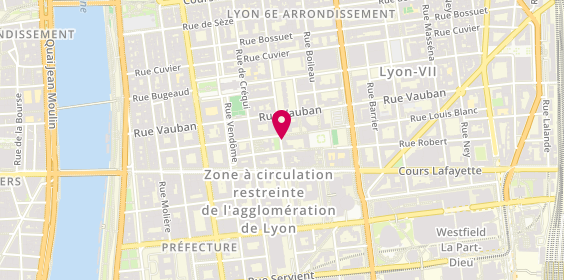 Plan de NIVERT Arnaud, 157 Rue Duguesclin, 69006 Lyon