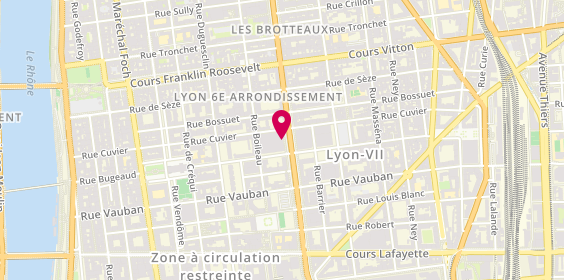 Plan de GUILLERME Laurent, 102 Rue Garibaldi, 69006 Lyon