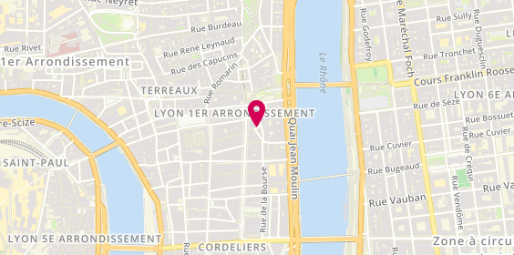 Plan de DUFLO Nelly, 24 Rue Pizay, 69001 Lyon