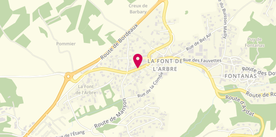 Plan de DAFFIX Marie, 68 Route du Puy de Dome, 63870 Orcines